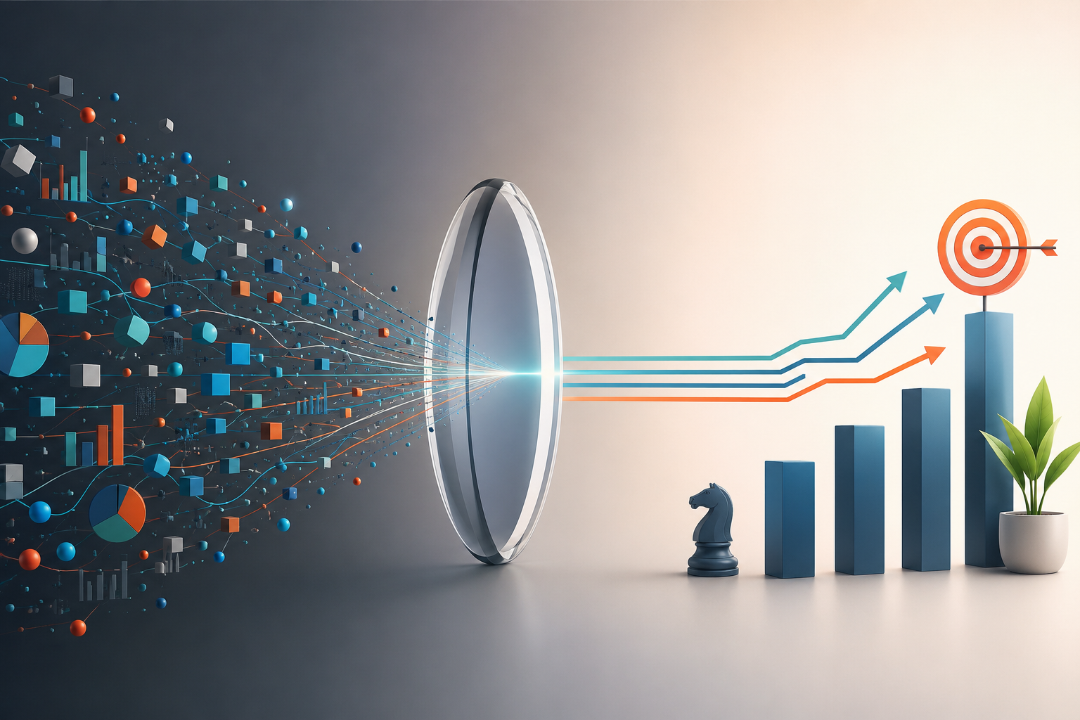 los datos en conjunto con las estrategias